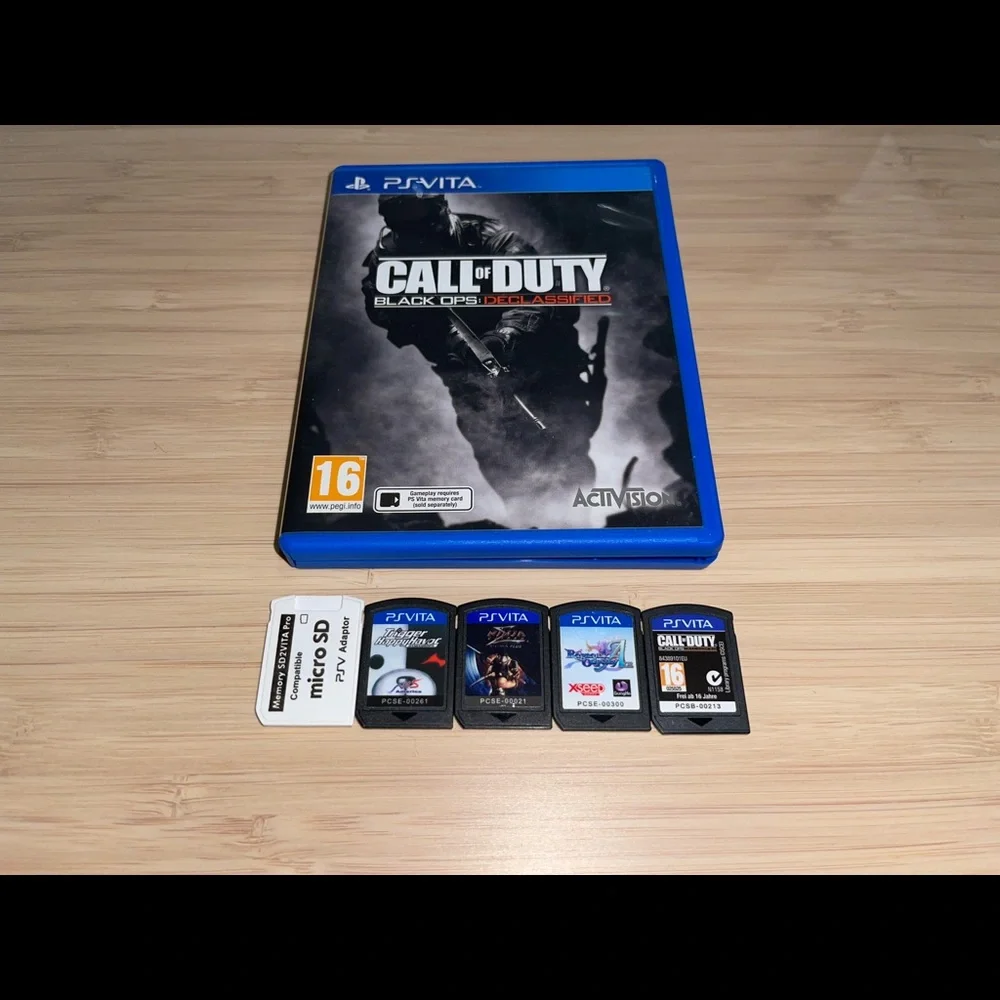 Sony play station vita  pch-1101 black color